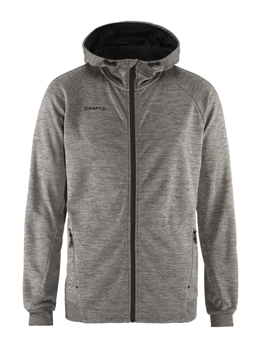 Men's ADV Unify Full-Zip Hood - Dk Grey Melange Craft Sportswear NA