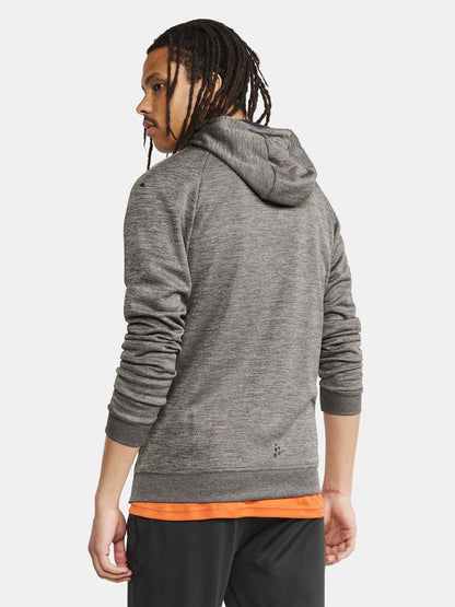 Men's ADV Unify Full-Zip Hood - Dk Grey Melange Craft Sportswear NA