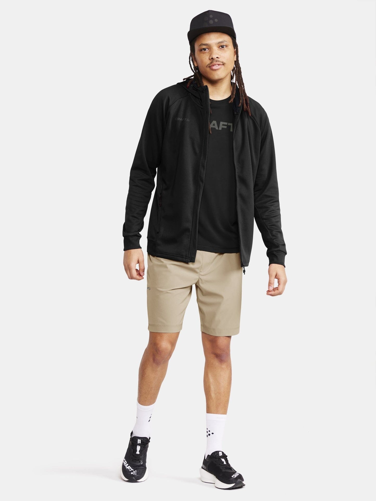 Men's ADV Unify Full-Zip Hood - Black Craft Sportswear NA