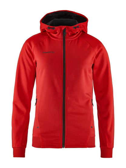 Women's ADV Full-Zip Hood - BRIGHT RED Craft Sportswear NA
