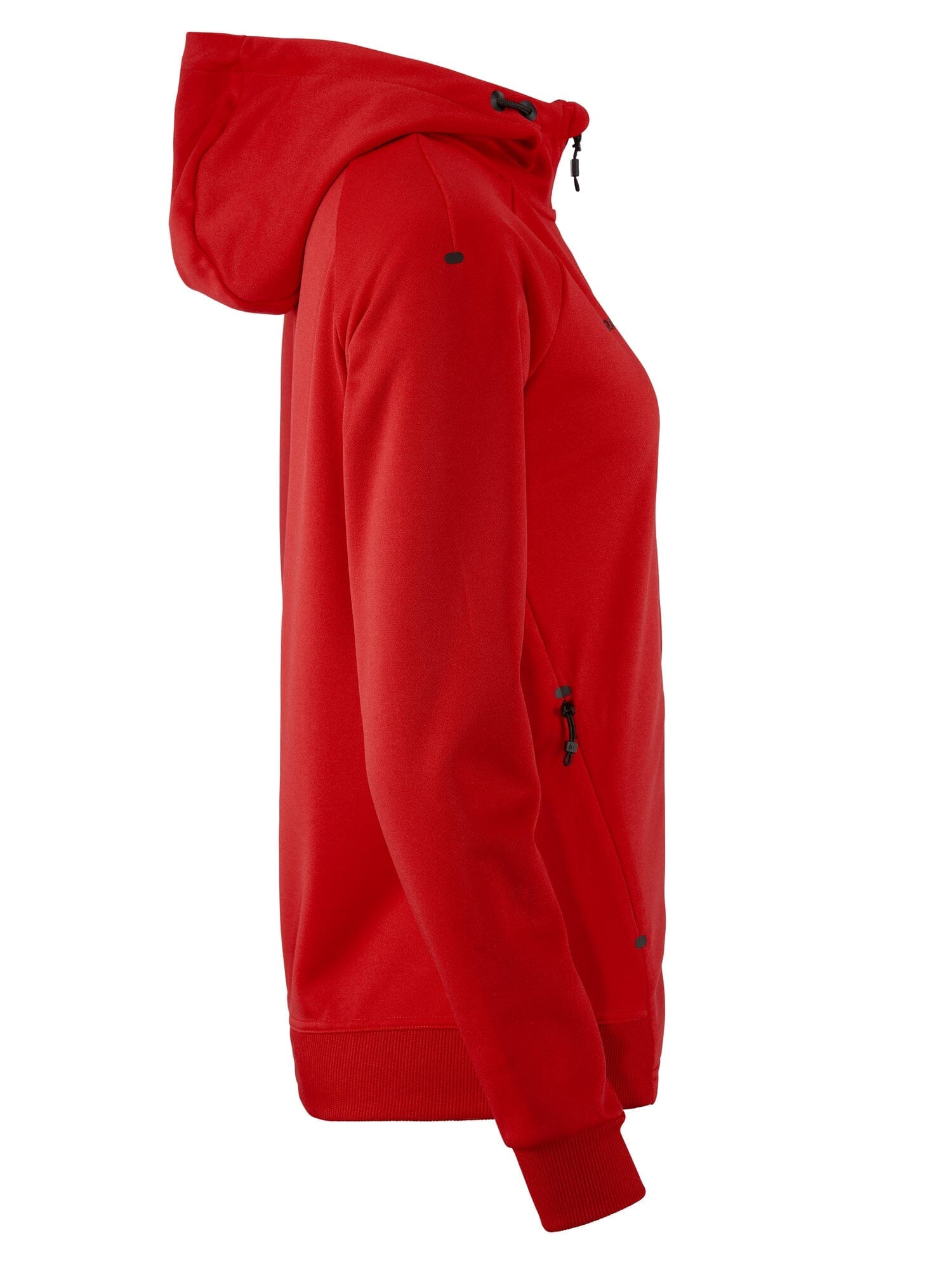 Women's ADV Full-Zip Hood - BRIGHT RED Craft Sportswear NA