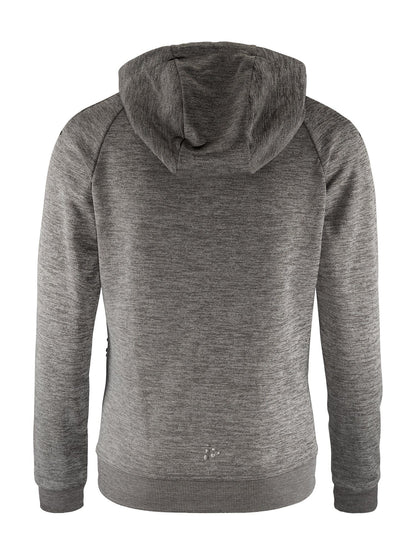 Women's ADV Full-Zip Hood - Dk Grey Melange Craft Sportswear NA