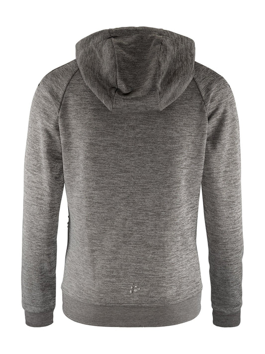 Women's ADV Full-Zip Hood - Dk Grey Melange Craft Sportswear NA