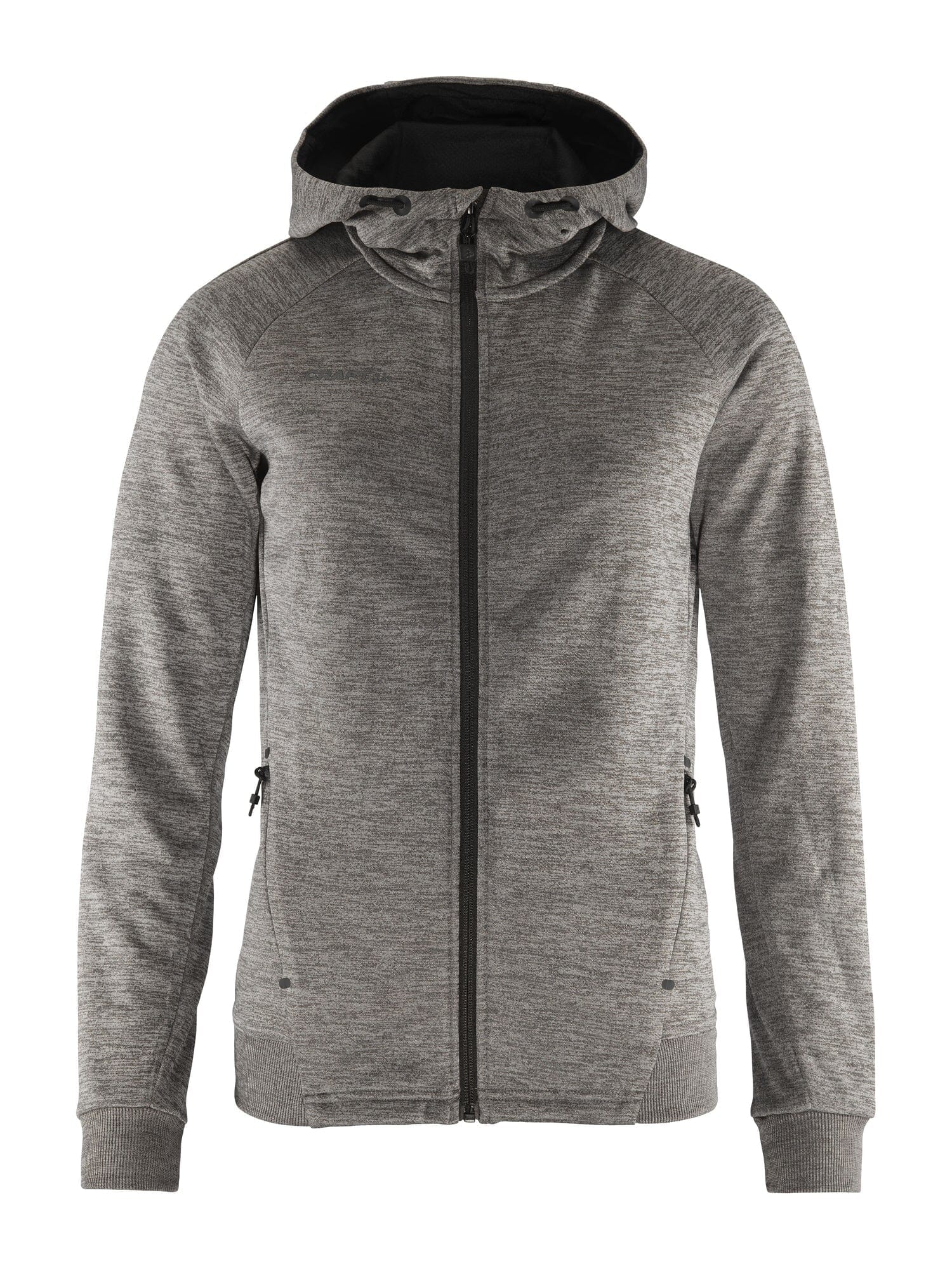 Women's ADV Full-Zip Hood - Dk Grey Melange Craft Sportswear NA