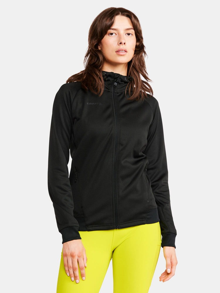 Women's ADV Full-Zip Hood - Black Craft Sportswear NA