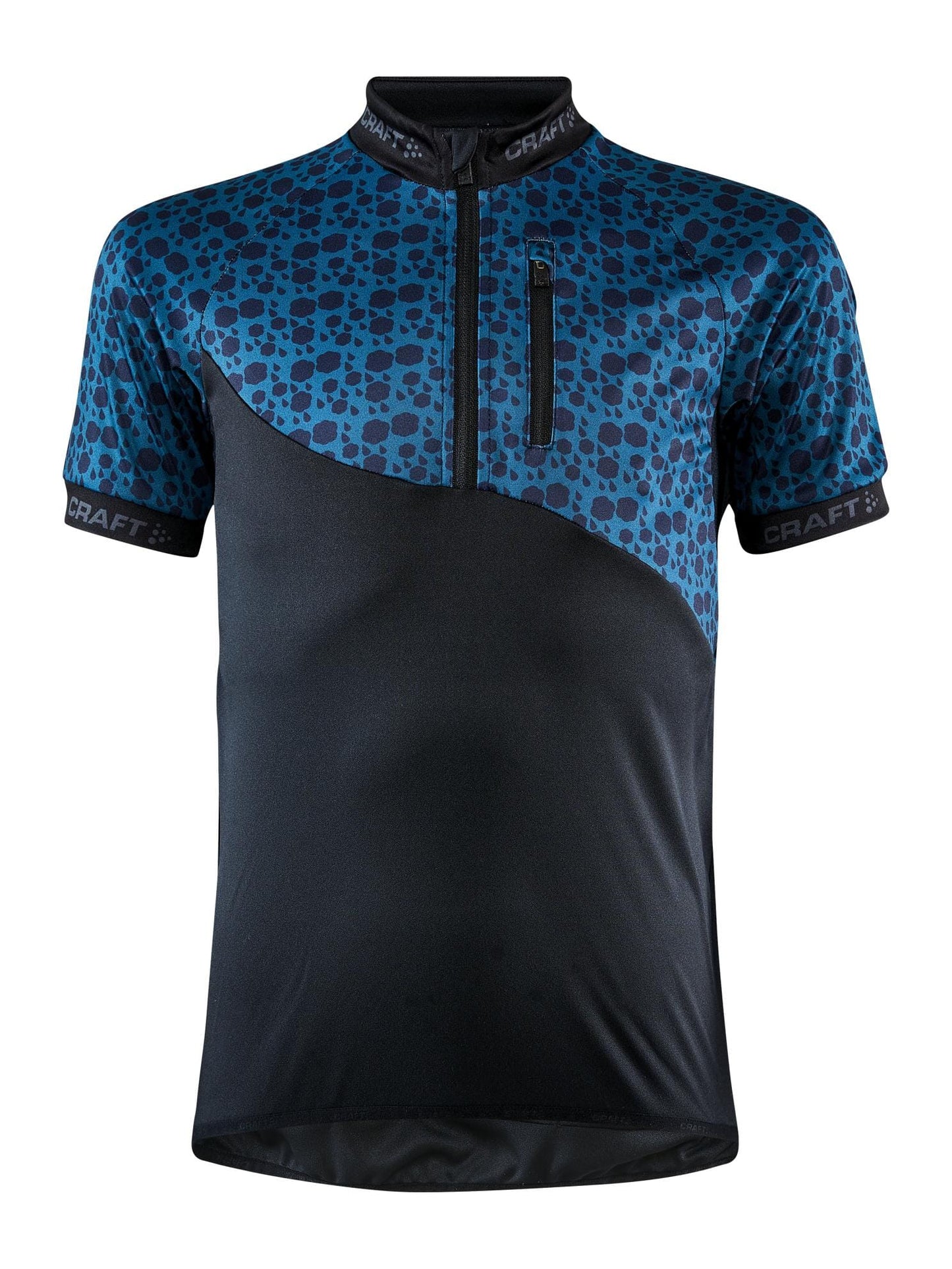 JUNIOR BIKE JERSEY - BLACK/UNIVERSE Craft Sportswear NA