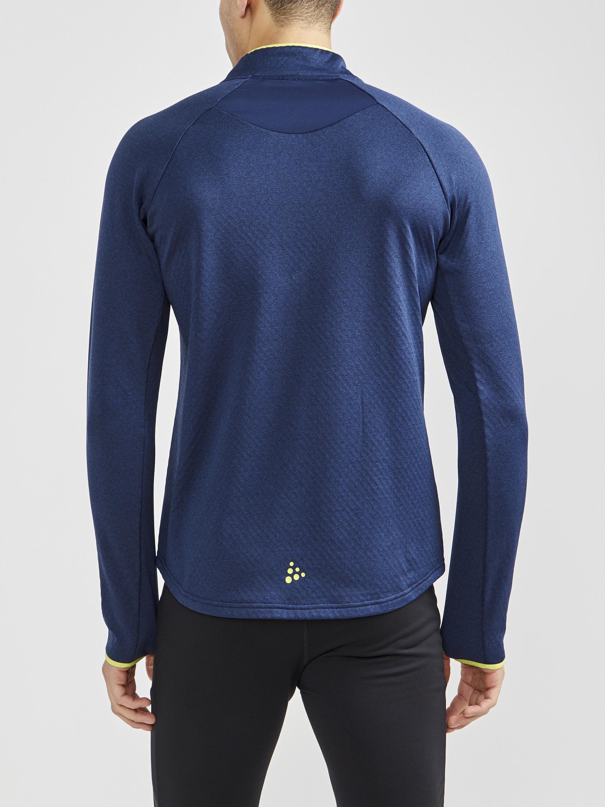 MEN'S CORE TRIM THERMAL MIDLAYER - BLAZE MELANGE Craft Sportswear NA