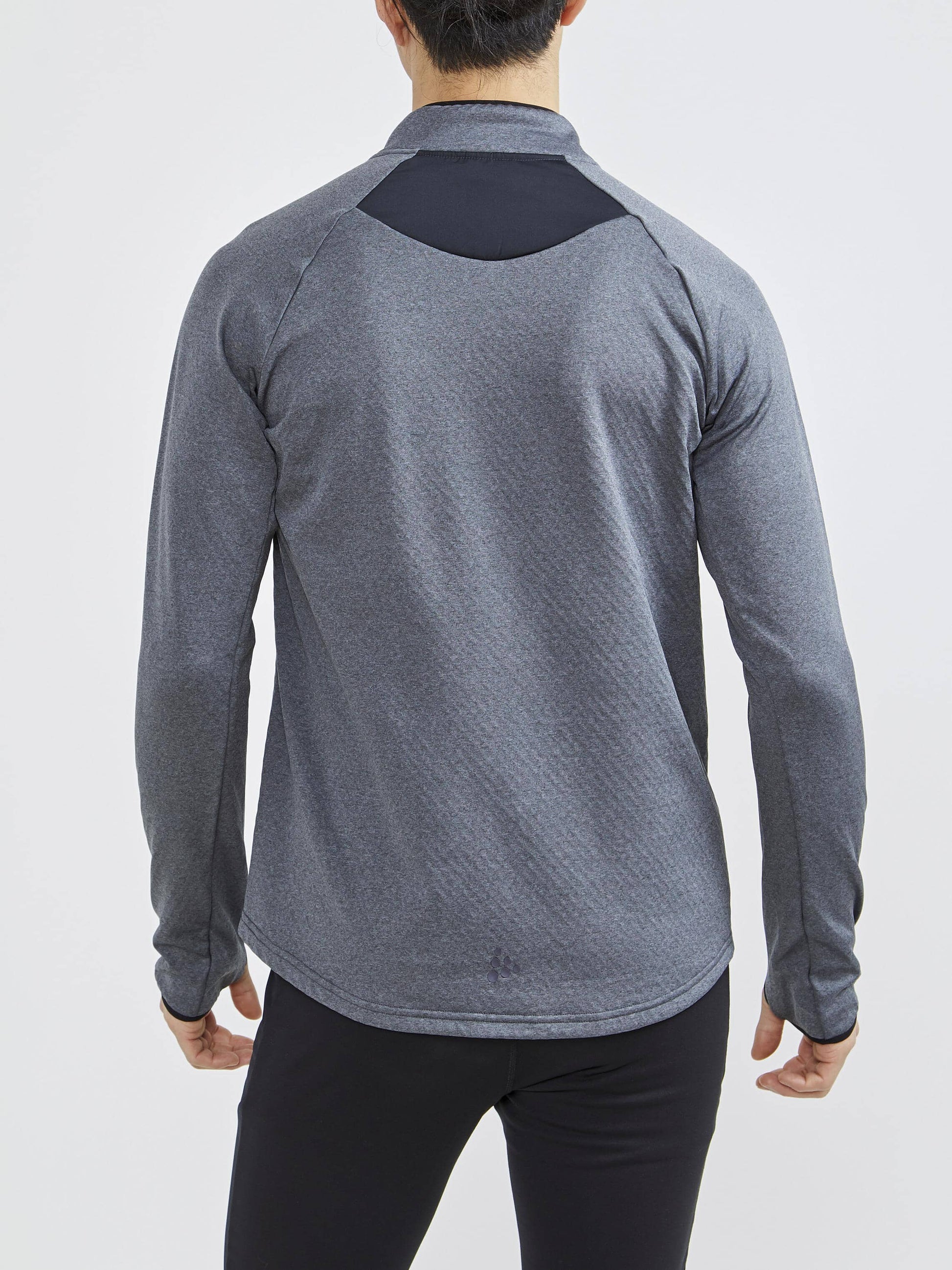 MEN'S CORE TRIM THERMAL MIDLAYER - Dk Grey Melange Craft Sportswear NA