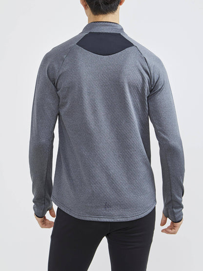 MEN'S CORE TRIM THERMAL MIDLAYER - Dk Grey Melange Craft Sportswear NA