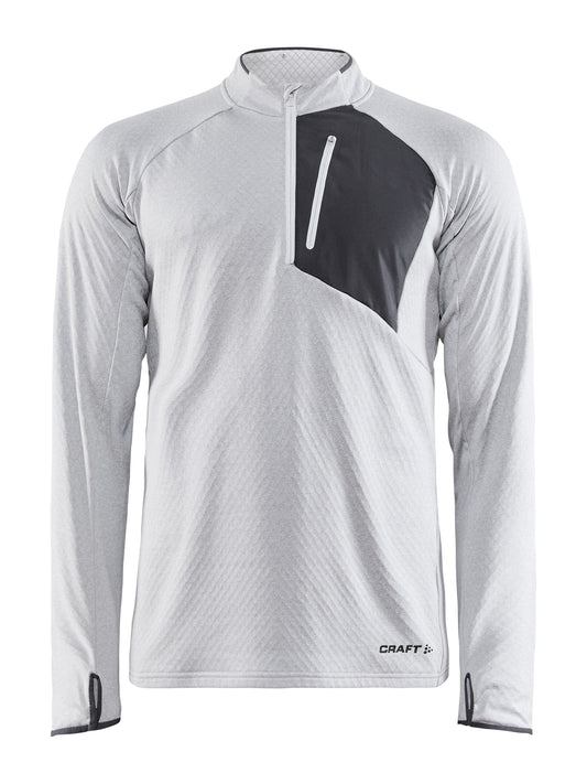 MEN'S CORE TRIM THERMAL MIDLAYER - GREY MELANGE Craft Sportswear NA