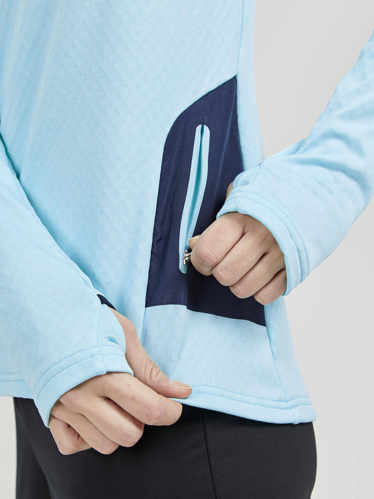 WOMEN'S CORE TRIM THERMAL MIDLAYER Craft Sportswear NA