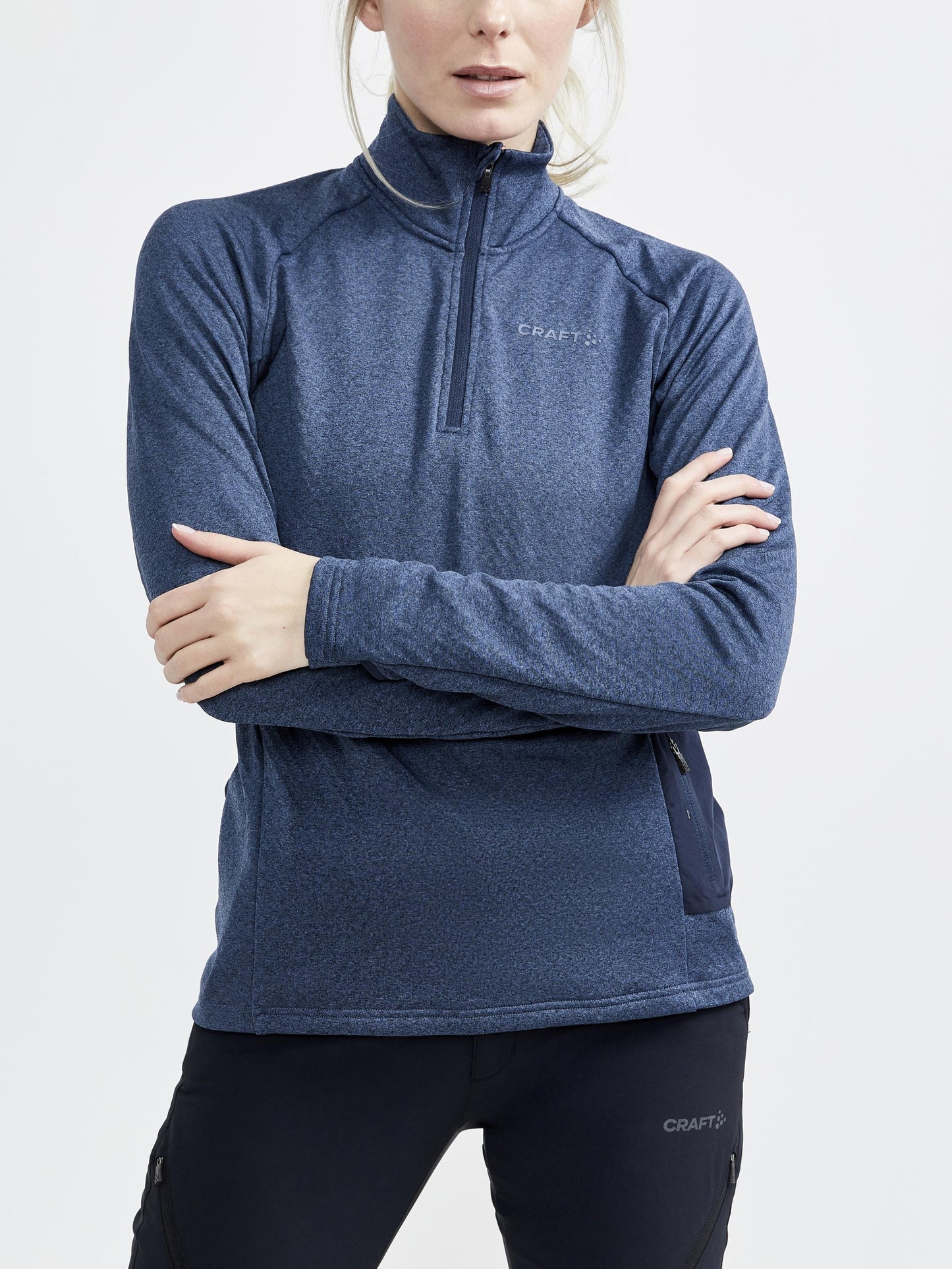 WOMEN'S CORE TRIM THERMAL MIDLAYER Craft Sportswear NA