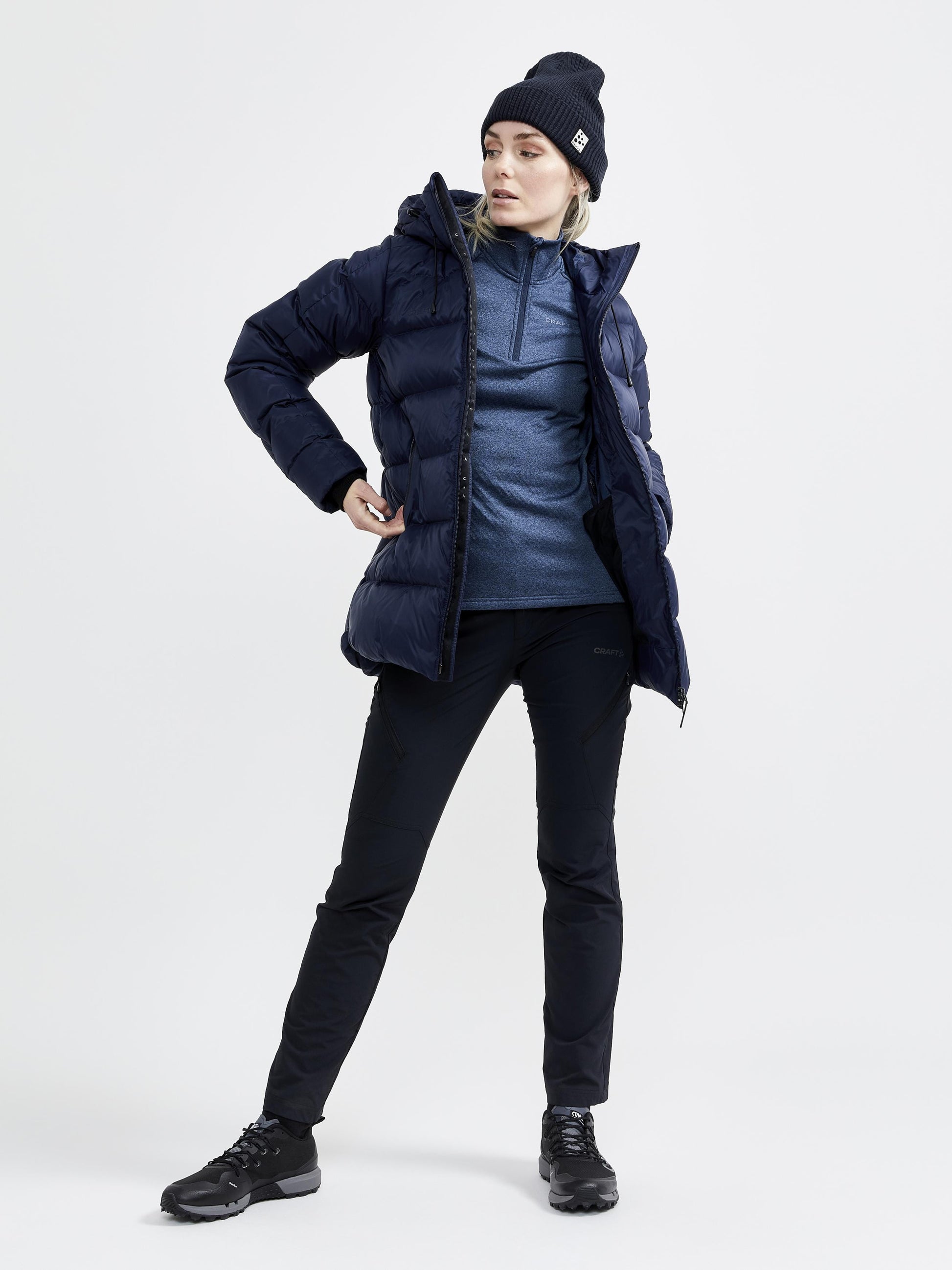 WOMEN'S CORE TRIM THERMAL MIDLAYER Craft Sportswear NA