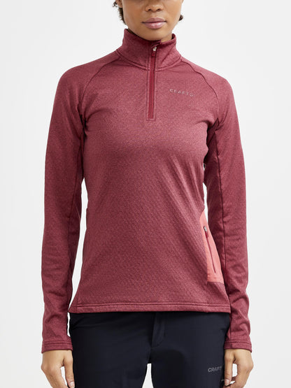WOMEN'S CORE TRIM THERMAL MIDLAYER Craft Sportswear NA