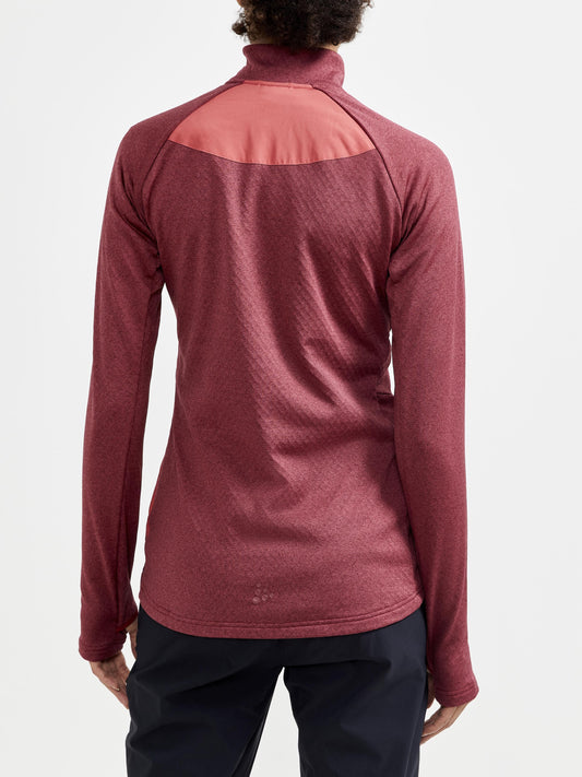 WOMEN'S CORE TRIM THERMAL MIDLAYER Craft Sportswear NA