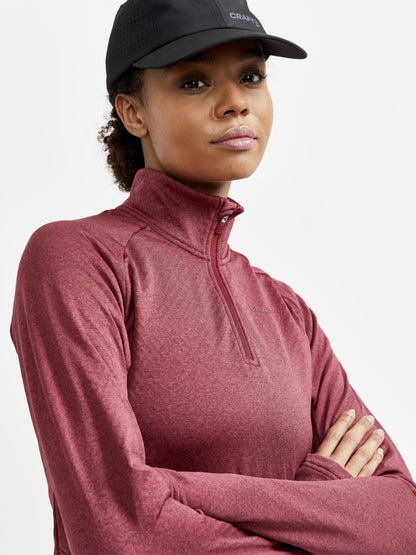 WOMEN'S CORE TRIM THERMAL MIDLAYER Craft Sportswear NA