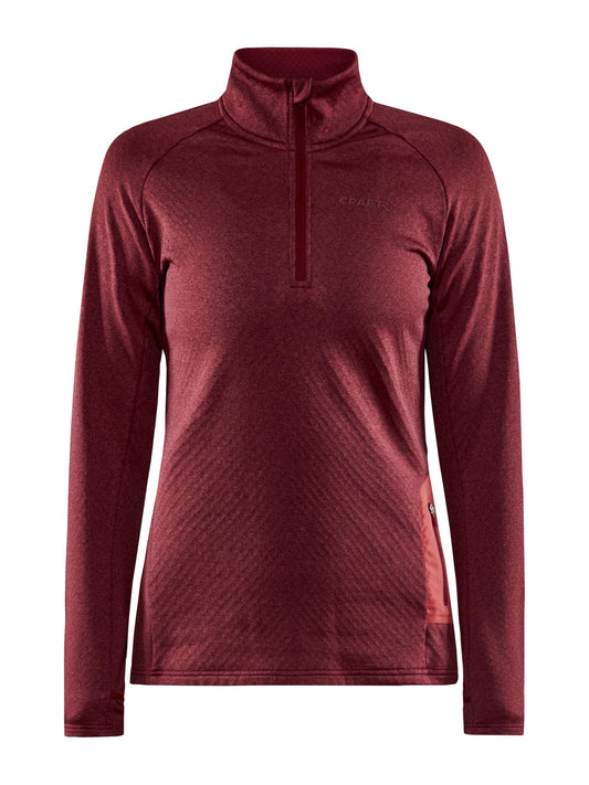 WOMEN'S CORE TRIM THERMAL MIDLAYER Craft Sportswear NA