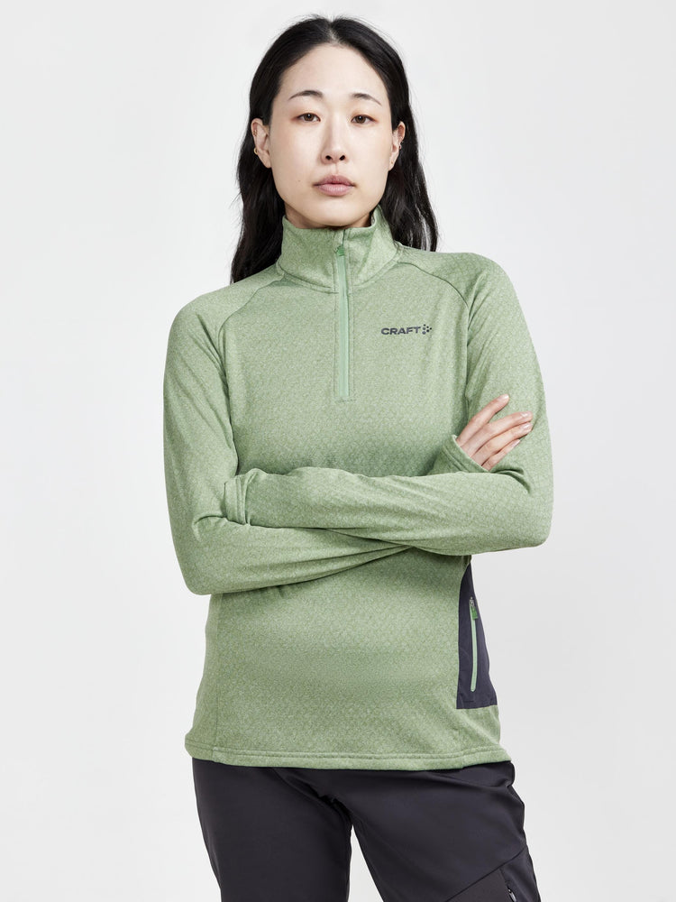 WOMEN'S CORE TRIM THERMAL MIDLAYER Craft Sportswear NA