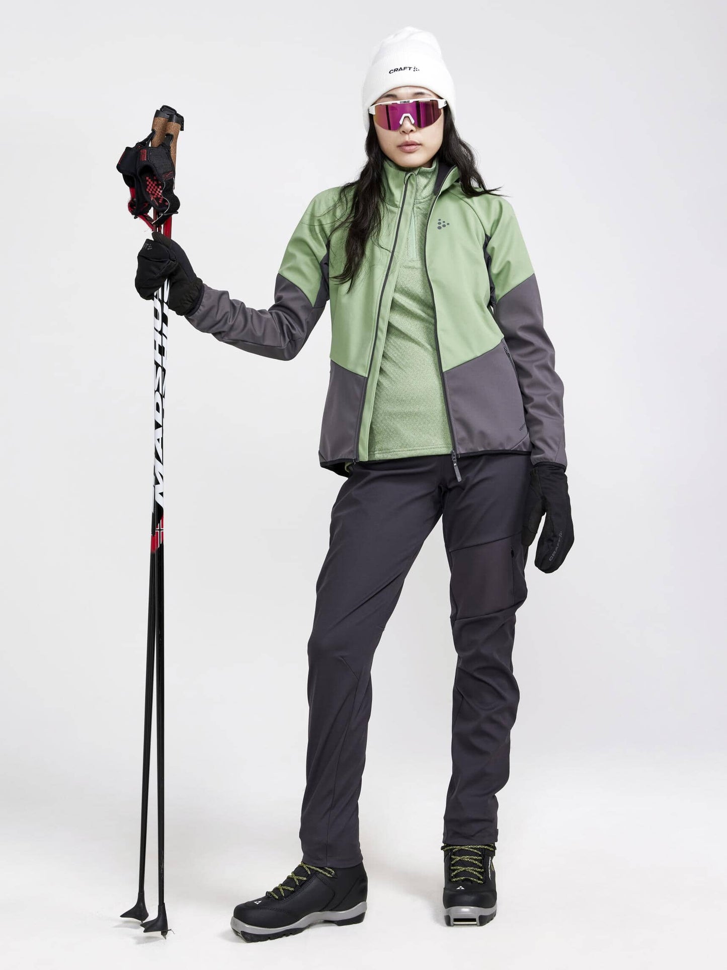 WOMEN'S CORE TRIM THERMAL MIDLAYER Craft Sportswear NA