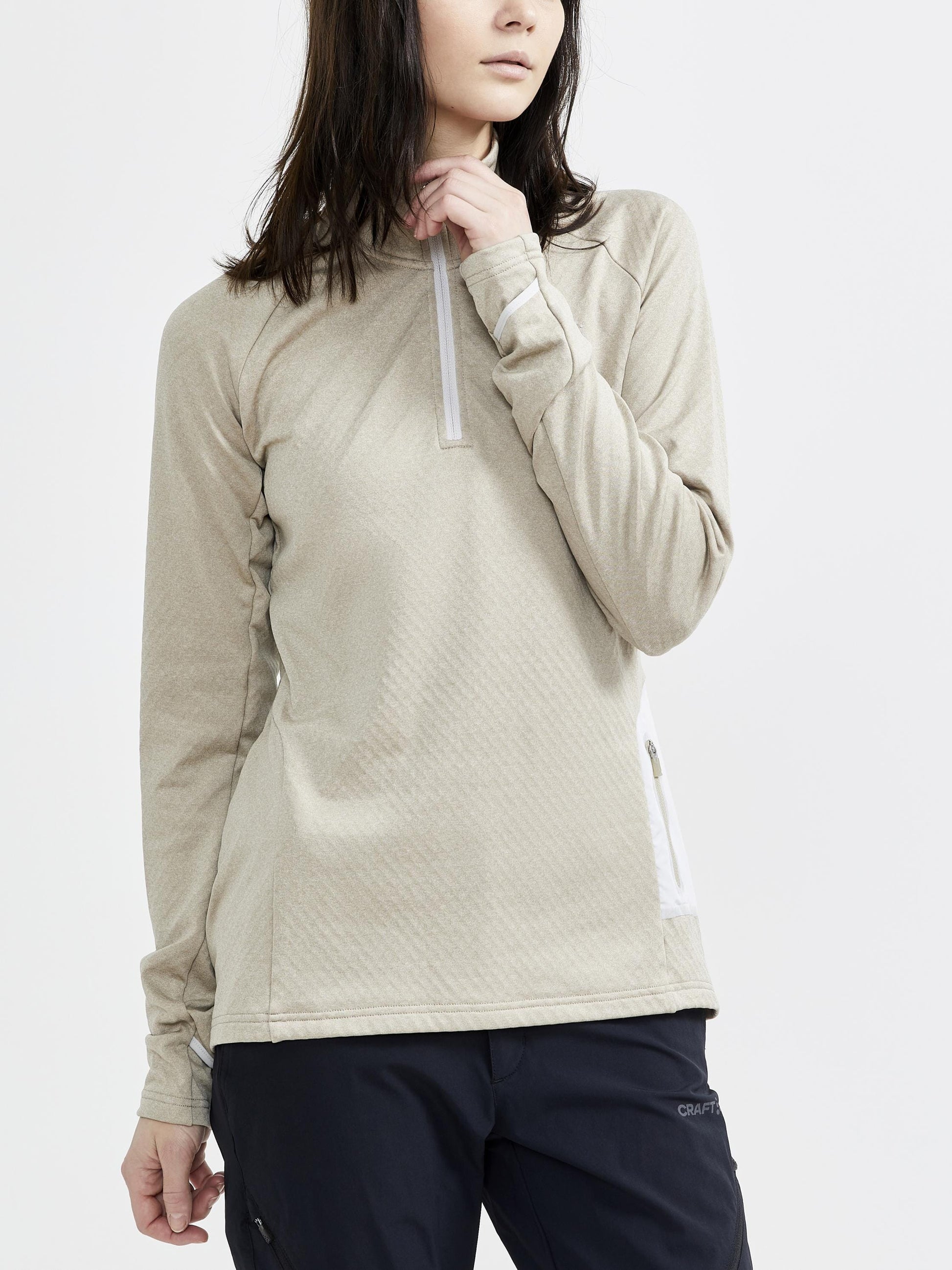 WOMEN'S CORE TRIM THERMAL MIDLAYER Craft Sportswear NA