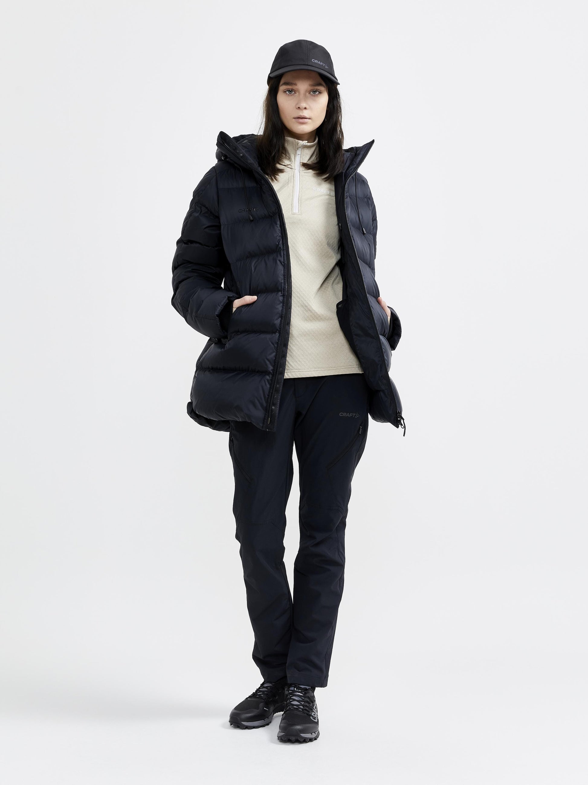 WOMEN'S CORE TRIM THERMAL MIDLAYER Craft Sportswear NA