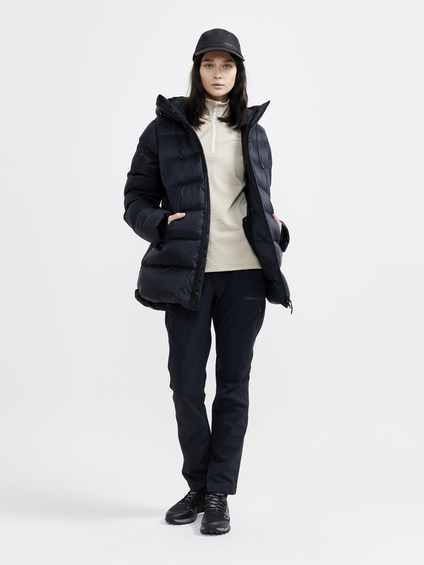 WOMEN'S CORE TRIM THERMAL MIDLAYER Craft Sportswear NA