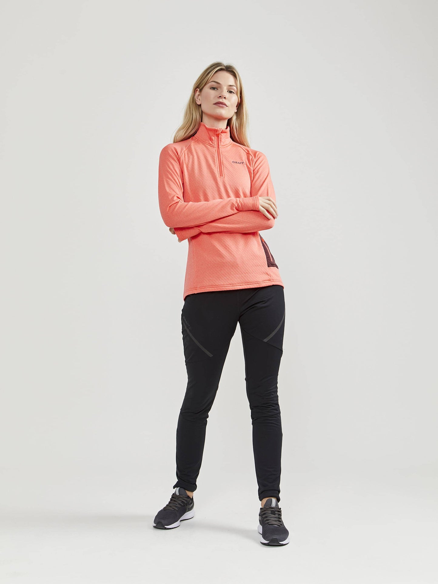 WOMEN'S CORE TRIM THERMAL MIDLAYER Craft Sportswear NA