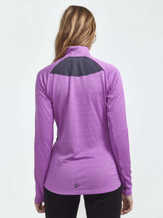 WOMEN'S CORE TRIM THERMAL MIDLAYER Craft Sportswear NA