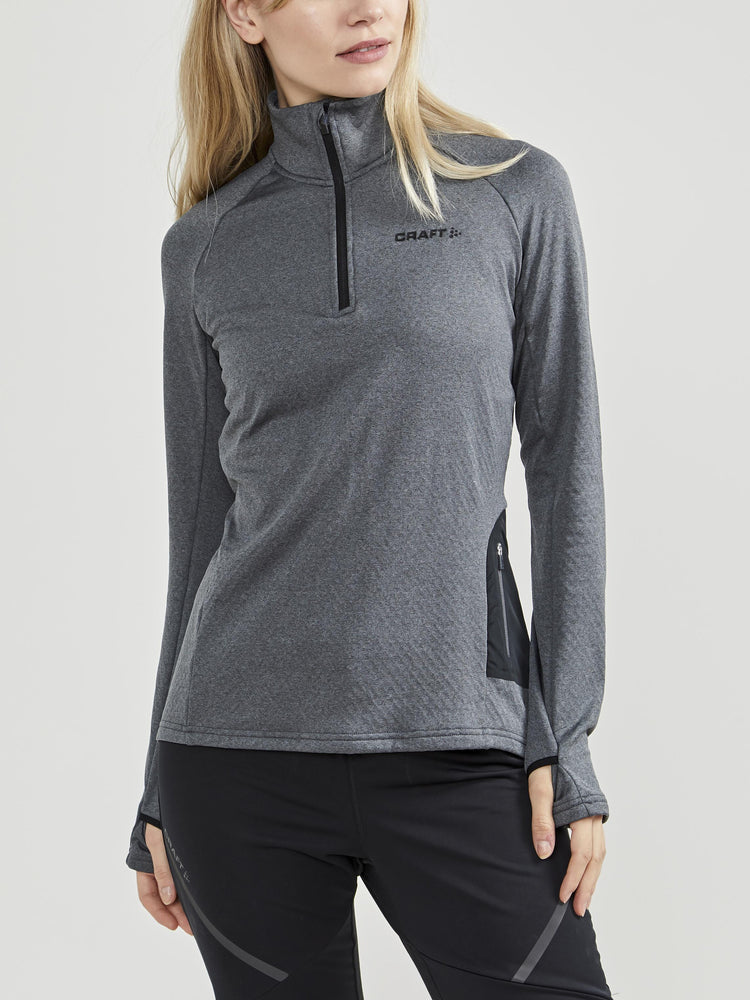WOMEN'S CORE TRIM THERMAL MIDLAYER Craft Sportswear NA