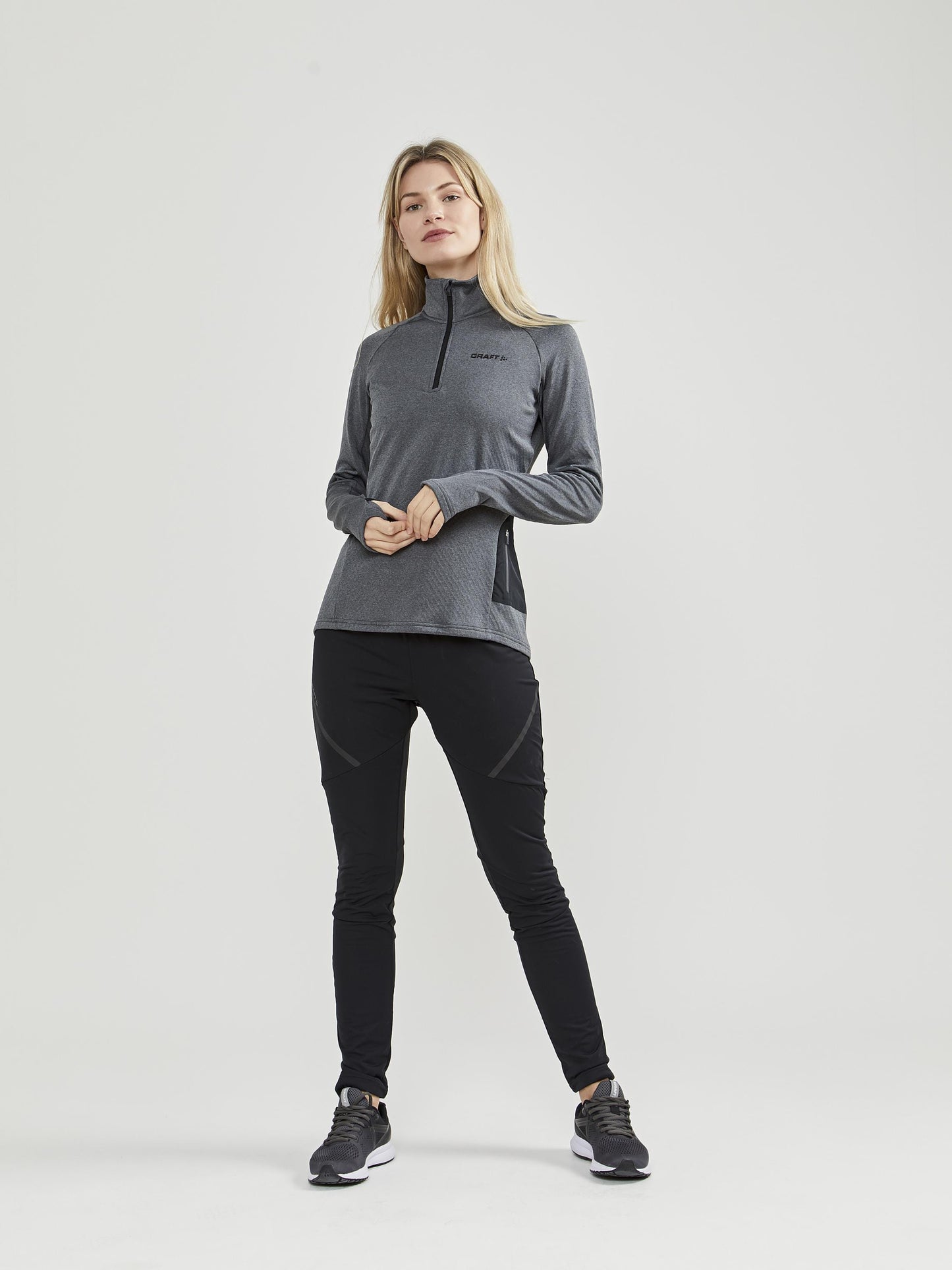 WOMEN'S CORE TRIM THERMAL MIDLAYER Craft Sportswear NA