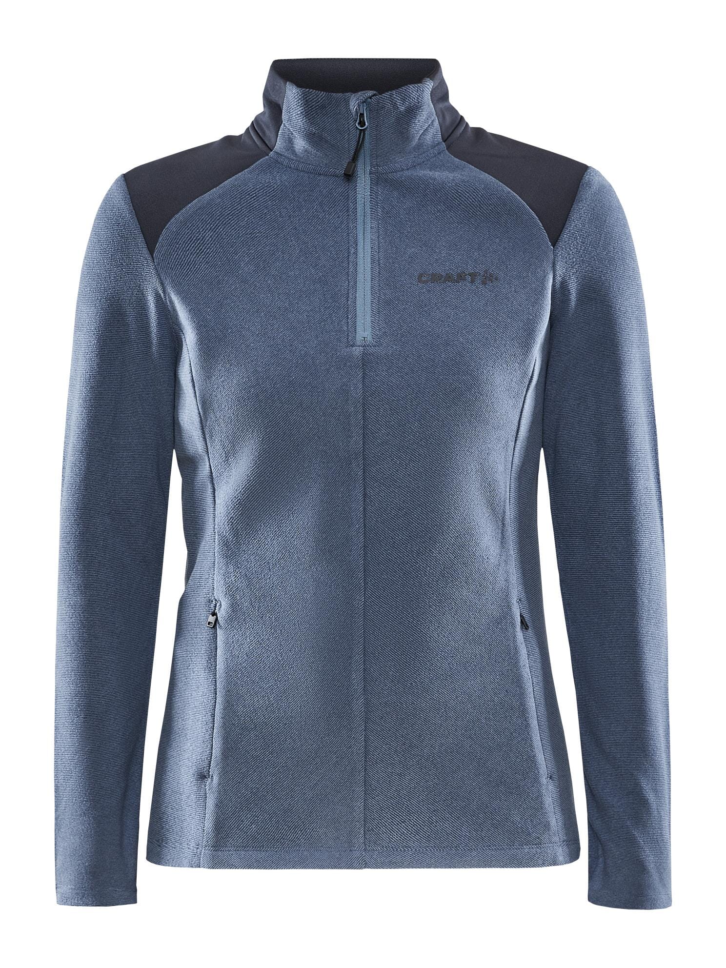WOMEN'S CORE EDGE THERMAL MIDLAYER - FLOW-ASPHALT Craft Sportswear NA