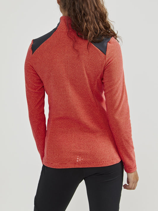 WOMEN'S CORE EDGE THERMAL MIDLAYER - PACE/TRACE Craft Sportswear NA