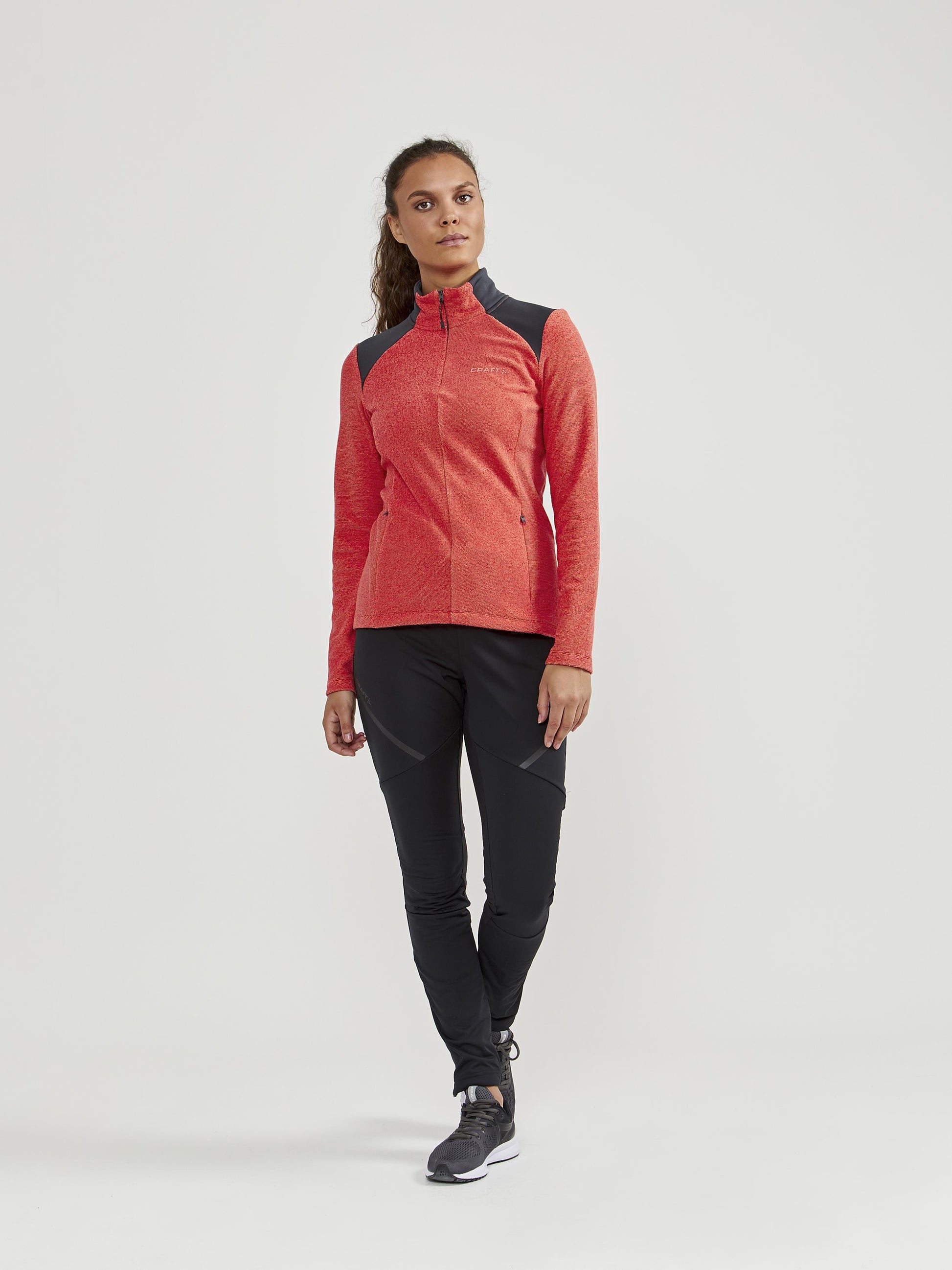 WOMEN'S CORE EDGE THERMAL MIDLAYER - PACE/TRACE Craft Sportswear NA