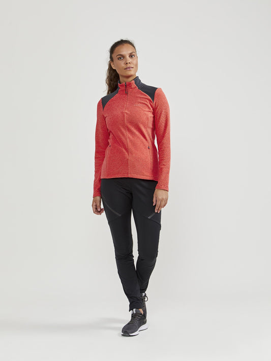 WOMEN'S CORE EDGE THERMAL MIDLAYER - PACE/TRACE Craft Sportswear NA