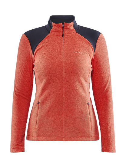 WOMEN'S CORE EDGE THERMAL MIDLAYER - PACE/TRACE Craft Sportswear NA