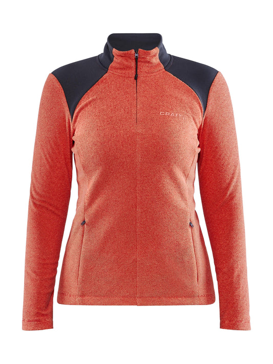WOMEN'S CORE EDGE THERMAL MIDLAYER - PACE/TRACE Craft Sportswear NA