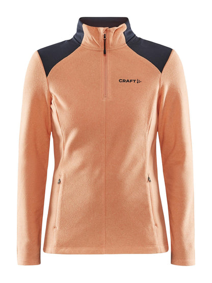 WOMEN'S CORE EDGE THERMAL MIDLAYER - GLOW-ASPHALT Craft Sportswear NA