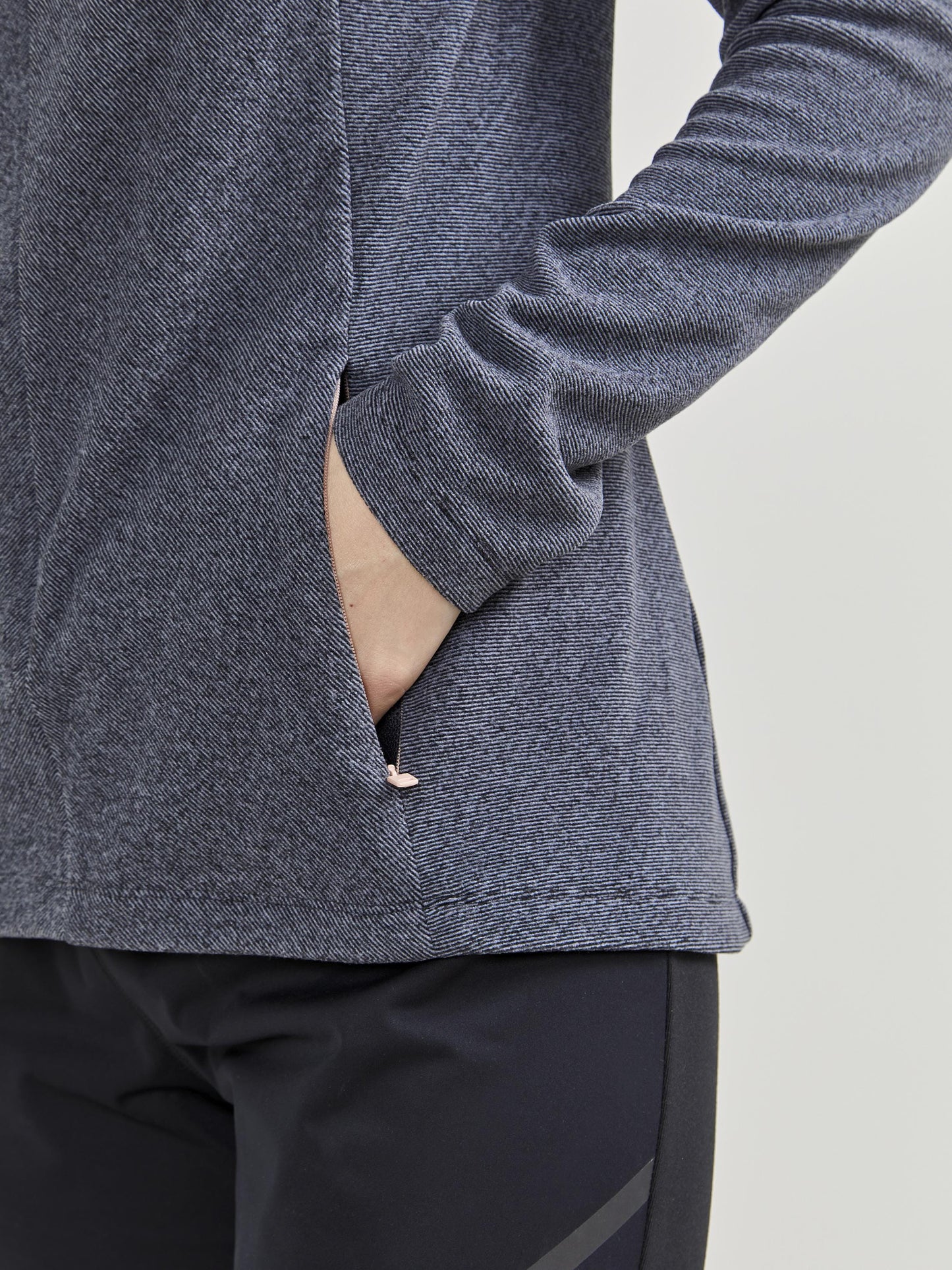 WOMEN'S CORE EDGE THERMAL MIDLAYER - ASPHALT/ASH Craft Sportswear NA