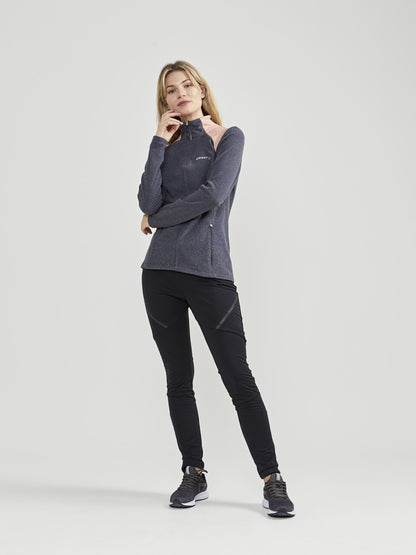 WOMEN'S CORE EDGE THERMAL MIDLAYER - ASPHALT/ASH Craft Sportswear NA