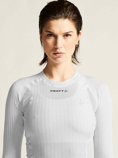 Women's Active Extreme X CN LS - White Craft Sportswear NA