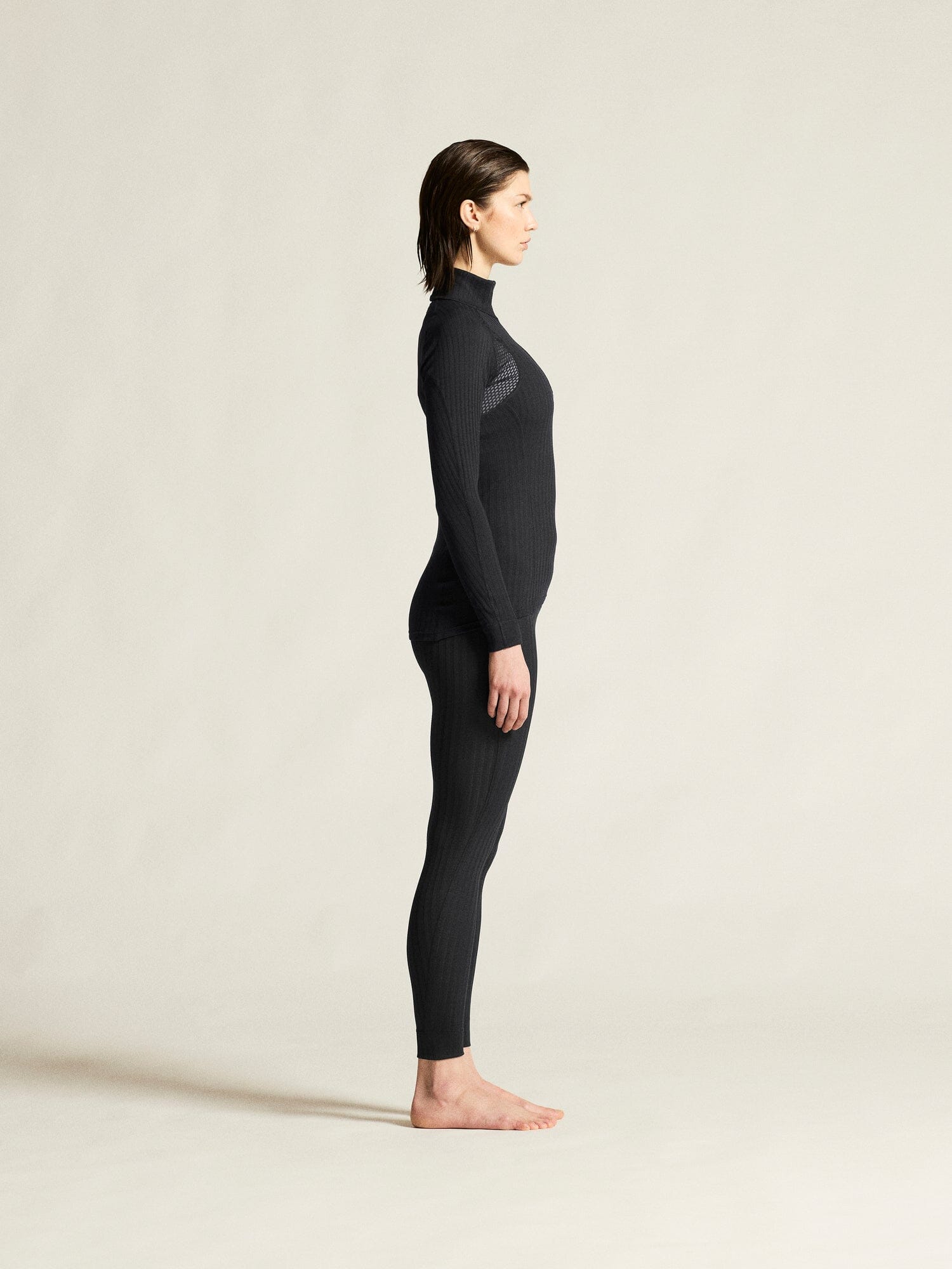 Women's Active Extreme X Zip Baselayer - Black Women's Baselayer Craft Sportswear NA