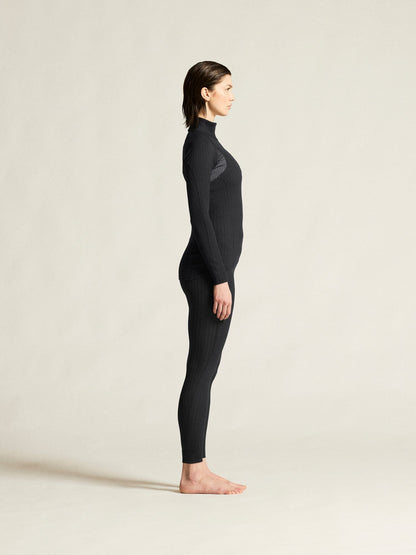 Women's Active Extreme X Zip Baselayer - Black Women's Baselayer Craft Sportswear NA