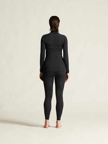 Women's Active Extreme X Zip Baselayer - Black Women's Baselayer Craft Sportswear NA