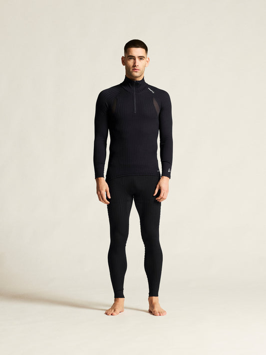 Men's Active Extreme X 1/4 Zip Baselayer - Black Men's Baselayer Craft Sportswear NA