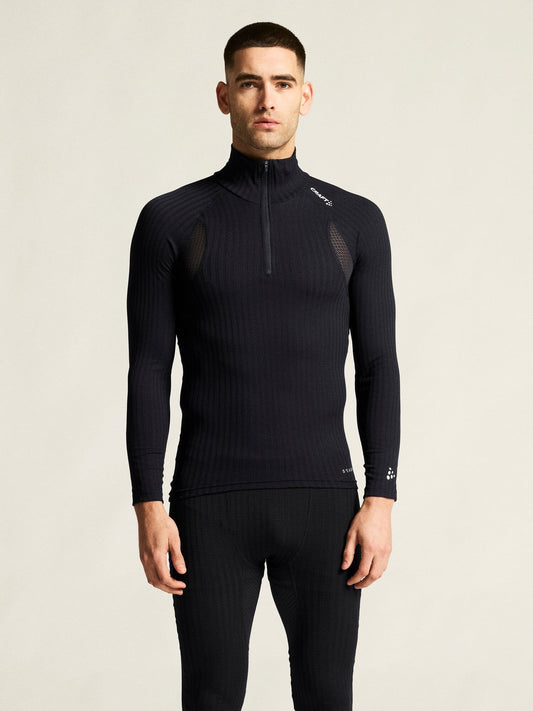 Men's Active Extreme X 1/4 Zip Baselayer - Black Men's Baselayer Craft Sportswear NA