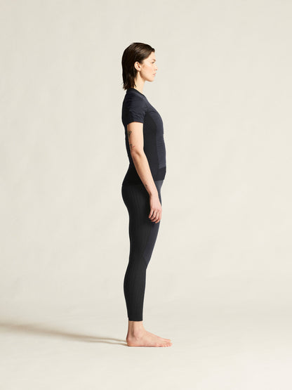 Women's Active Extreme X Wind SS - Black/Granite Women's Tops, T's, and Tanks Craft Sportswear NA