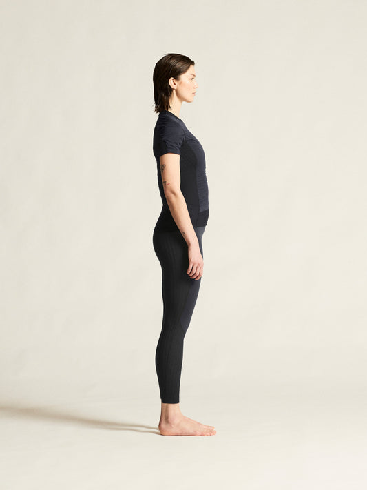 Women's Active Extreme X Wind SS - Black/Granite Women's Tops, T's, and Tanks Craft Sportswear NA