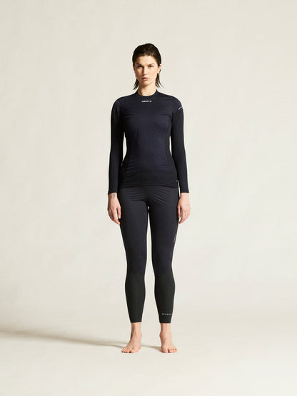 Women's Active Extreme X Wind Baselayer - Black/Granite Women's Baselayer Craft Sportswear NA