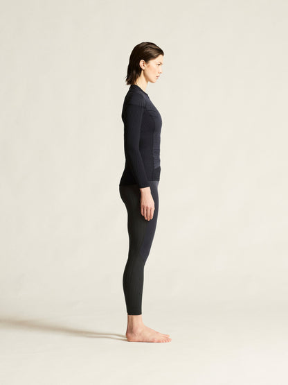 Women's Active Extreme X Wind Baselayer - Black/Granite Women's Baselayer Craft Sportswear NA