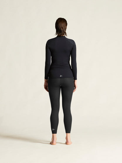 Women's Active Extreme X Wind Baselayer - Black/Granite Women's Baselayer Craft Sportswear NA